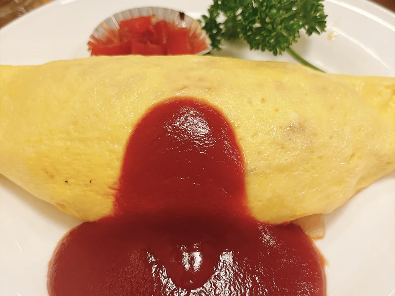 レストラン シラツユのオムライス